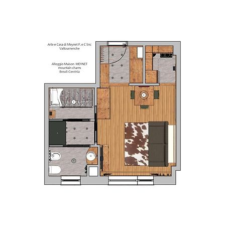 Maison Meynet Mountain Charm เบรยล์-แชร์วิเนีย ภายนอก รูปภาพ